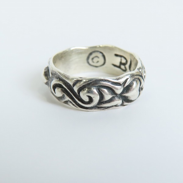 実際に弊社で買取させて頂いたBILL WALL LEATHER/ビルウォールレザー ハートリング/17-17.5号の画像 2枚目