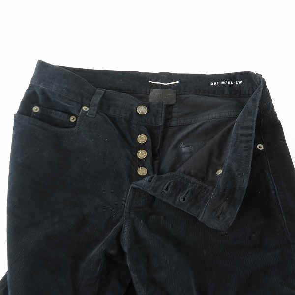実際に弊社で買取させて頂いたSAINT LAURENT PARIS/サンローランパリ コーデュロイ スキニー パンツ 397136 Y931I/29の画像 3枚目