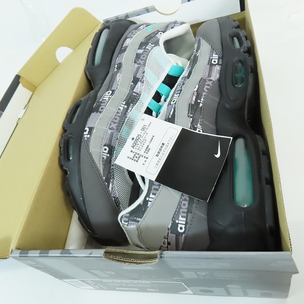 実際に弊社で買取させて頂いた【未使用】NIKE×atmos/ナイキ×アトモス AIR MAX 95/エアマックス95 WE LOVE NIKE AQ0925-001/29の画像 8枚目