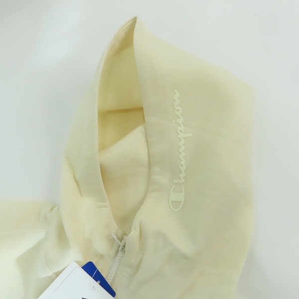 実際に弊社で買取させて頂いた【未使用】Champion/チャンピオン レディース フルジップスウェットパーカー CW-TG102 Lの画像 5枚目