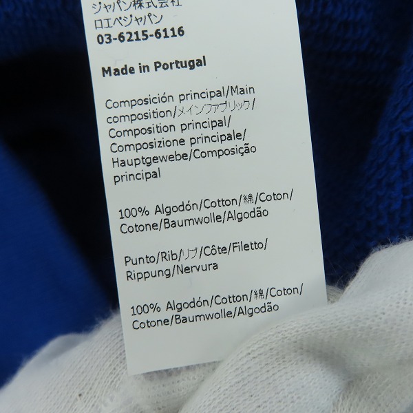 実際に弊社で買取させて頂いた【JPタグ】LOEWE/ロエベ ANAGRAM SWEAT/アナグラム スウェットシャツ クルーネック トレーナー/Lの画像 4枚目