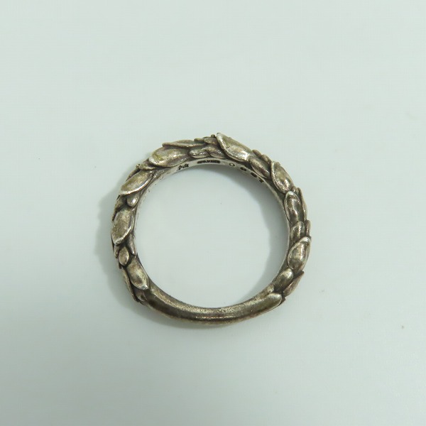 実際に弊社で買取させて頂いた【ギャラ付き】Bloody Mary/ブラッディマリー Snowdrop/スノー ドロップ リング w/4ダイヤモンド 17号の画像 5枚目