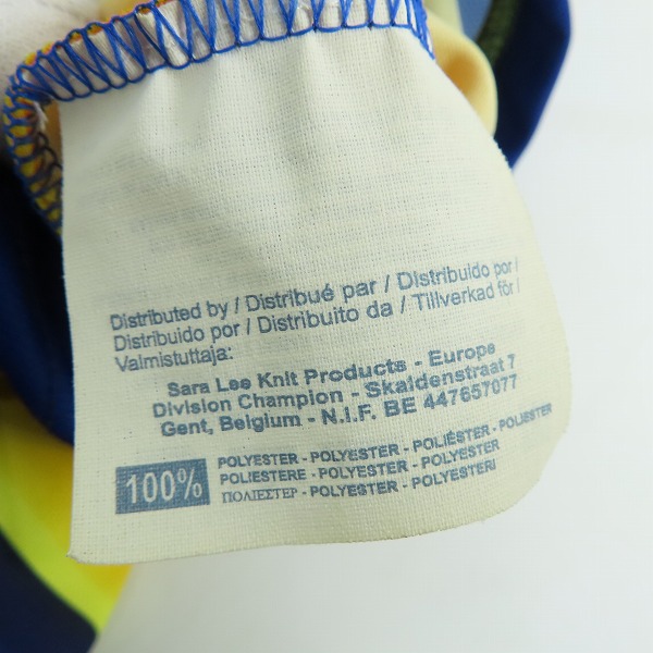 実際に弊社で買取させて頂いたPARMA A.C./パルマ・カルチョ1913　Champion/チャンピオン 中田英寿 選手 ユニフォーム　Lの画像 3枚目