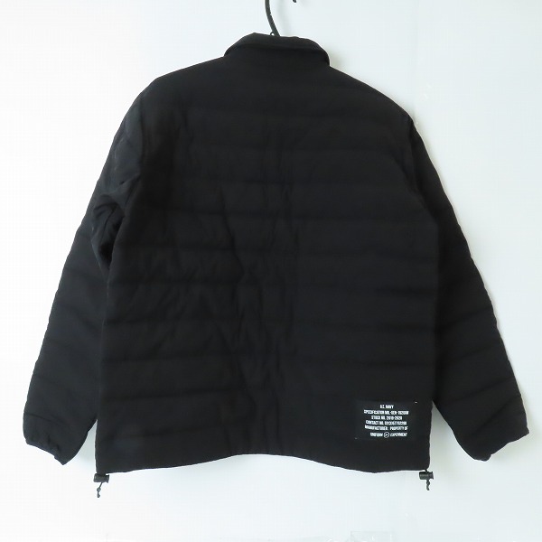 実際に弊社で買取させて頂いたuniform experiment/ユニフォームエクスペリメント 19AW DOWN SHIRT BLOUSON ダウンジャケット UE-192010/4の画像 1枚目