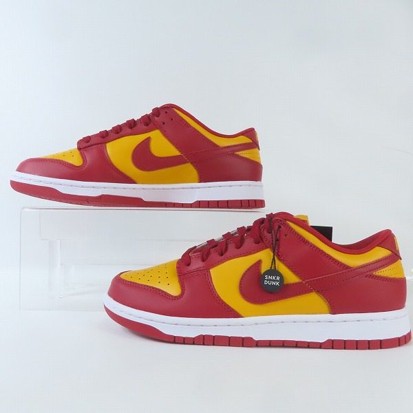 実際に弊社で買取させて頂いた【未使用】NIKE/ナイキ DUNK LOW CHAMPIONSHIP GOLD/ダンクロー チャンピオンシップゴールド DD1391-701/27.5の画像 3枚目