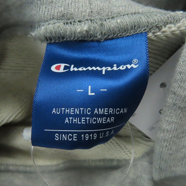 実際に弊社で買取させて頂いた(2)【未使用】DNG DetonatioN Gaming × Champion/チャンピオン フーデッドスウェットパーカー C8-TE101/Lの画像 2枚目