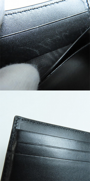 実際に弊社で買取させて頂いたSAINT LAURENT PARIS/サンローランパリ 二つ折り財布 レザーマネークリップ 378005 0U90N の画像 8枚目