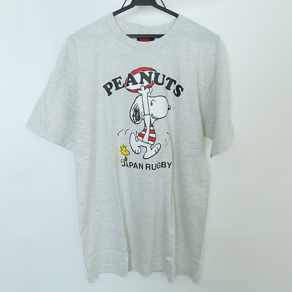 実際に弊社で買取させて頂いた【未使用】CANTERBURY peanuts/カンタベリー ピーナッツ Tシャツ スヌーピープリント RA37881/L
