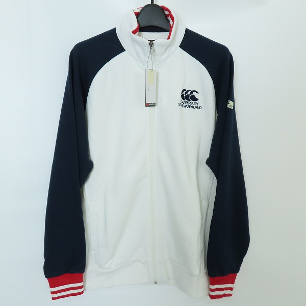 実際に弊社で買取させて頂いた【未使用】CANTERBURY/カンタベリー ロゴ刺繍 コットンジャージ RA46152/XL
