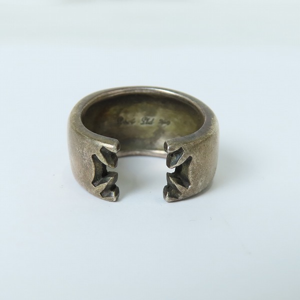 実際に弊社で買取させて頂いたDEAL DESIGN/ディールデザインリング クロスデザイン ストーンリング 22号の画像 3枚目