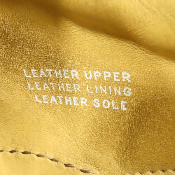 実際に弊社で買取させて頂いたCalzoleria Toscana/カルツォレリア トスカーナ レザー スニーカー 2504/43の画像 5枚目