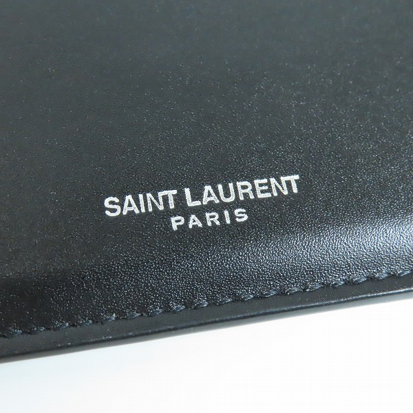 実際に弊社で買取させて頂いたSAINT LAURENT PARIS/サンローランパリ フラグメント ジップポーチ 609362の画像 6枚目