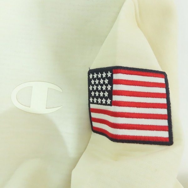 実際に弊社で買取させて頂いた【未使用】Champion/チャンピオン レディース フルジップスウェットパーカー CW-TG102 Lの画像 4枚目