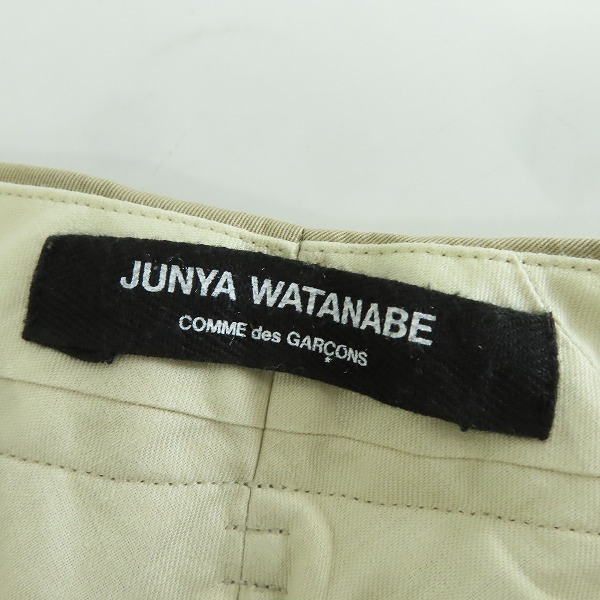 実際に弊社で買取させて頂いたJUNYA WATANABE COMME des GARCONS/ジュンヤ ワタナベ コムデギャルソン AD2012 ハーフパンツ XSの画像 3枚目
