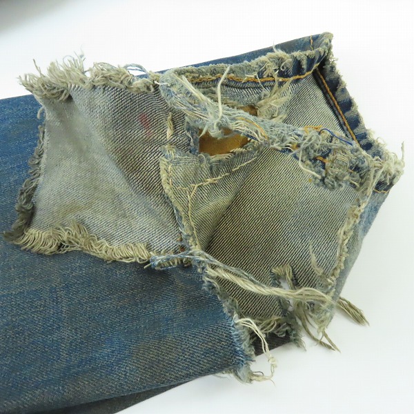 実際に弊社で買取させて頂いた【難有り】JUNYA WATANABE MAN/ジュンヤワタナベマン コムデギャルソン デニムパンツ/ジーンズの画像 7枚目