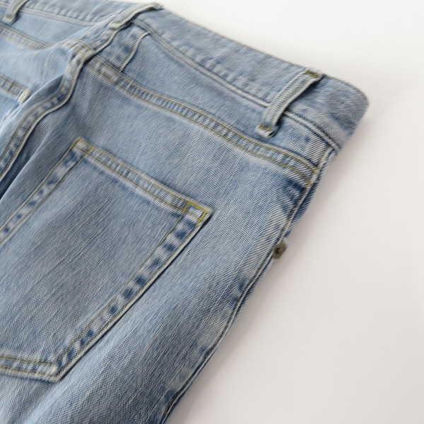 実際に弊社で買取させて頂いたSAINT LAURENT PARIS/サンローランパリ デニムパンツ 355578 Y865F/29の画像 8枚目