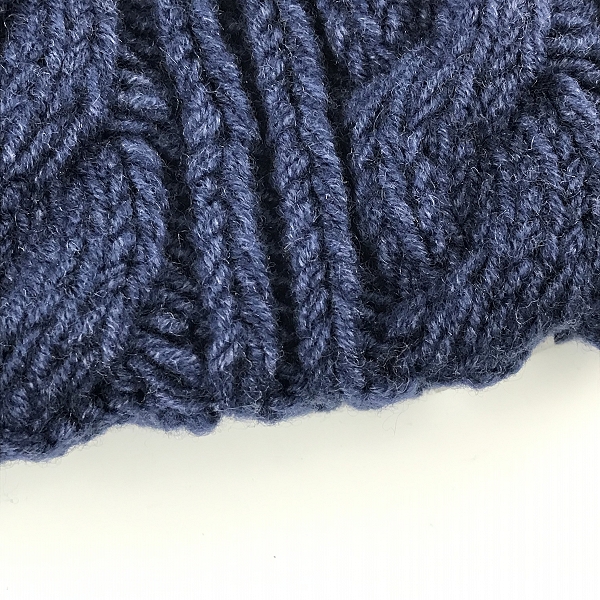 実際に弊社で買取させて頂いた(2)【未使用】CA4LA/カシラ ウール ニット帽 AKM-00051/ONE SIZEの画像 9枚目