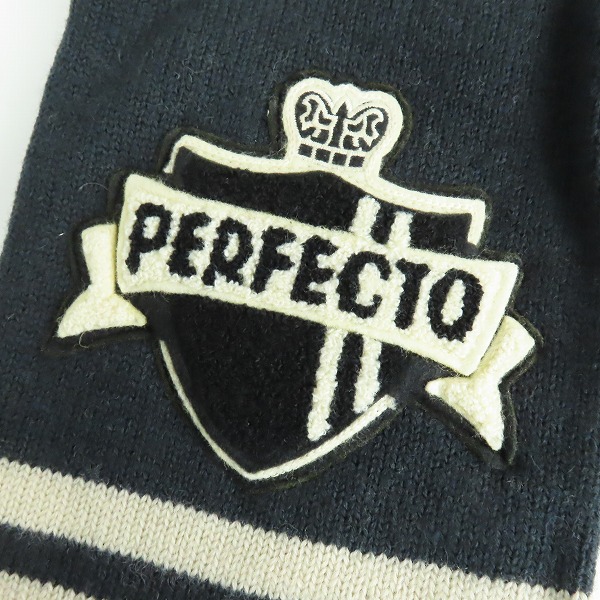 実際に弊社で買取させて頂いたSchott/ショット PERFECTOロゴ マフラー の画像 3枚目