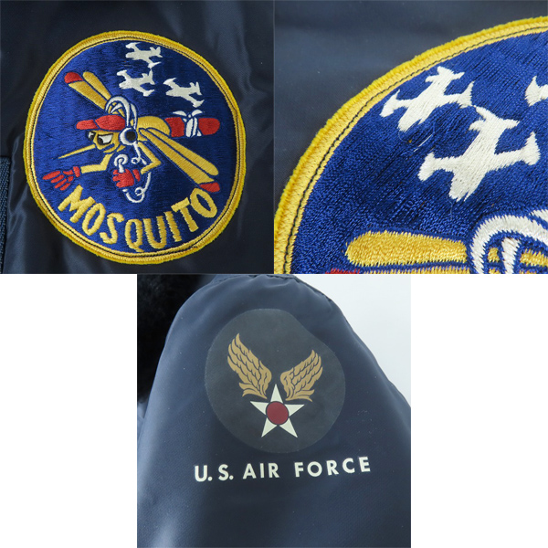 実際に弊社で買取させて頂いたBUZZ RICKSON'S/バズリクソンズ B-15C フライトジャケット MIL-J-6251 br15136/38の画像 5枚目