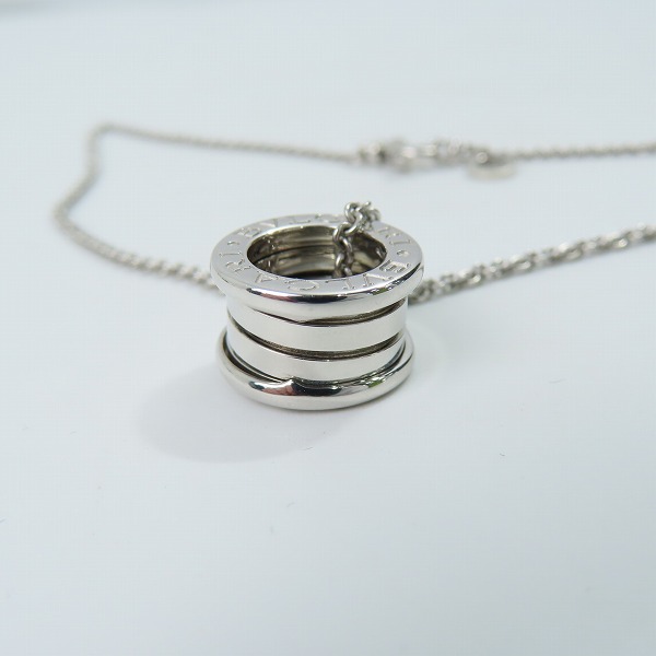 実際に弊社で買取させて頂いたBVLGARI/ブルガリ 750/K18WG/ホワイトゴールド B-ZERO1/ビーゼロワン ネックレス の画像 3枚目