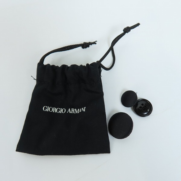 実際に弊社で買取させて頂いた【未使用】GIORGIO ARMANI/ジョルジオアルマーニ ジャケット/50の画像 9枚目