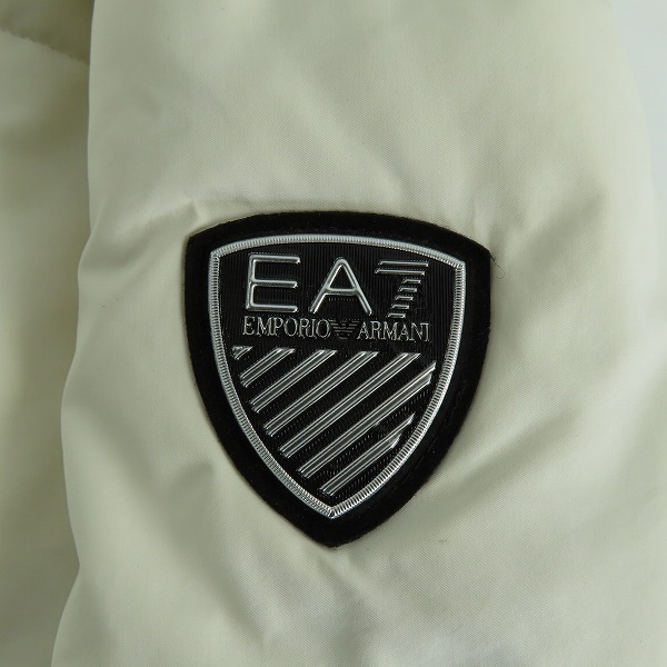 実際に弊社で買取させて頂いたEMPORIO ARMANI/エンポリオアルマーニ EA7 フード付き 中綿ジャケット/XXLの画像 8枚目