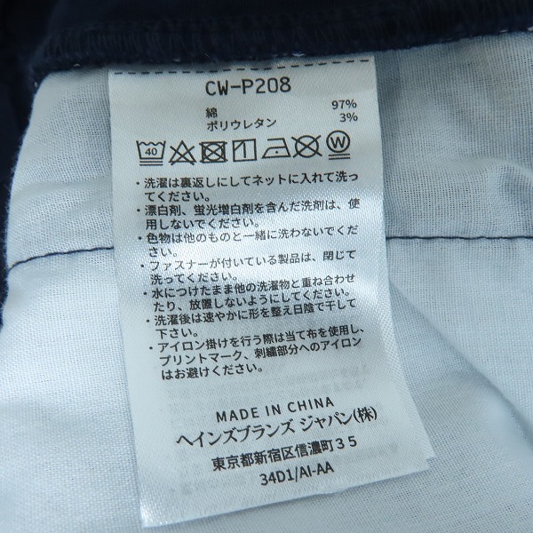 実際に弊社で買取させて頂いた 【未使用】Champion/チャンピオン ワイドパンツ CW-P208/Mの画像 4枚目