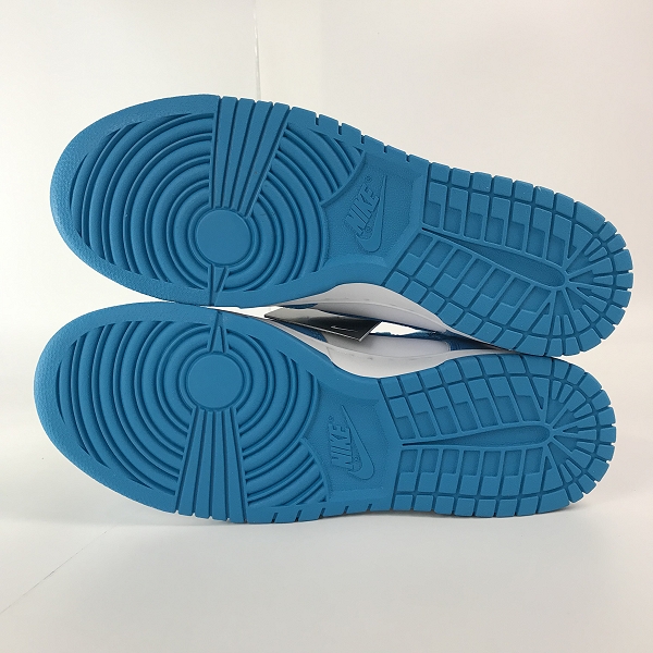 実際に弊社で買取させて頂いた【未使用】NIKE/ナイキ DUNK HI RETRO/ダンクハイ チャンピオンシップ ブルー DD1399-400/28の画像 2枚目