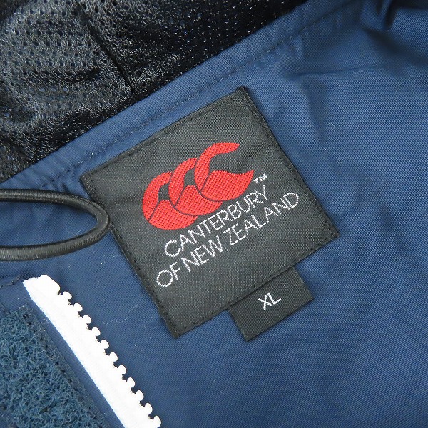 実際に弊社で買取させて頂いたCANTERBURY/カンタベリー ロゴ刺繍 ブルゾン RA73073/XLの画像 2枚目