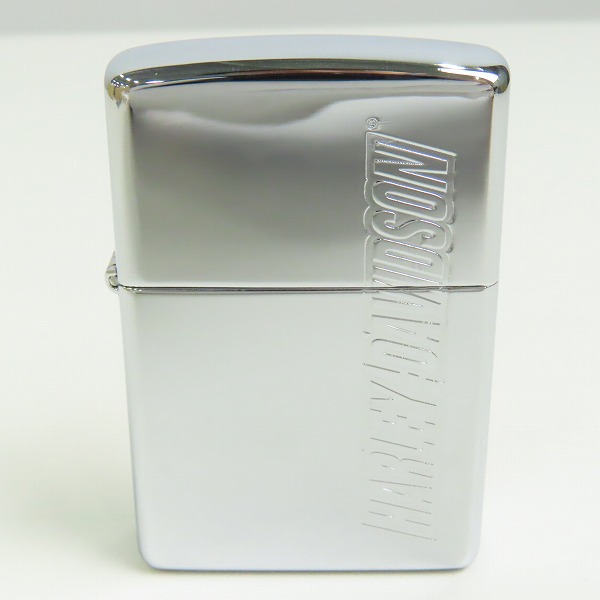 実際に弊社で買取させて頂いたZIPPO/ジッポー HARLEY DAVIDSON/ハーレーダビッドソン ロゴ 鏡面加工 1999年製