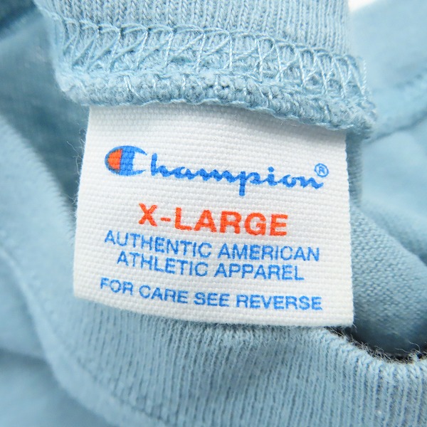 実際に弊社で買取させて頂いたChampion×UNDEFEATED/チャンピオン×アンディフィーテッド ロンT 長袖Tシャツ XLの画像 2枚目