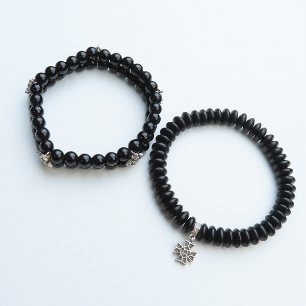 実際に弊社で買取させて頂いたLoree Rodkin/ローリーロドキン他 18K/K18WG×ダイヤモンド×ビーズ クロスブレスレット 2点セットの画像 1枚目