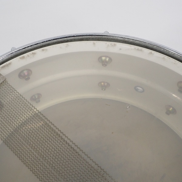 実際に弊社で買取させて頂いた【使用感有り】YAMAHA/ヤマハ SD-255S 真矢シグネチャー スネアドラム スチールシェル 14×5.5インチの画像 9枚目