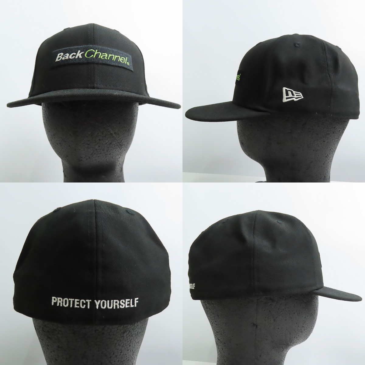 実際に弊社で買取させて頂いたNEW ERA×BACK CHANNEL/ニューエラ×バックチャンネル ボックスロゴ キャップ/帽子の画像 1枚目