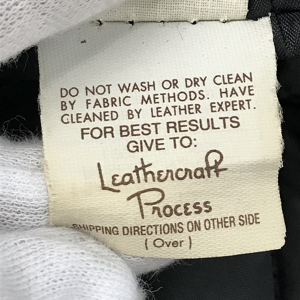 実際に弊社で買取させて頂いたPERFECTO by Schott/パーフェクト バイ ショット ダブルライダースジャケット 36の画像 5枚目