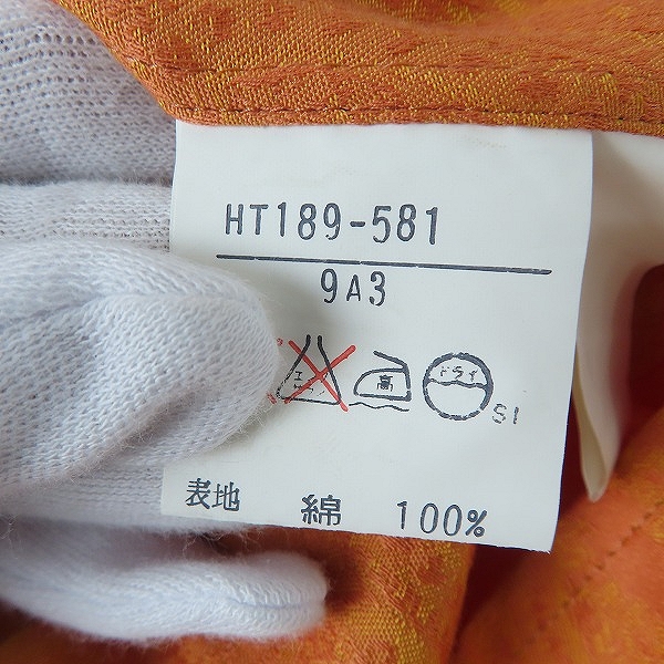 実際に弊社で買取させて頂いたYVESSAINTLAURENT/イブサンローラン チャイナシャツ 総柄 Mの画像 3枚目