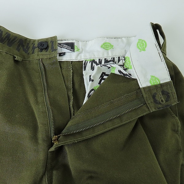 実際に弊社で買取させて頂いたHUF×Dickies/ハフ×ディッキーズ DOWNHILL FROM SKIDROKYO スケーターパンツ/ワークパンツ/32の画像 5枚目