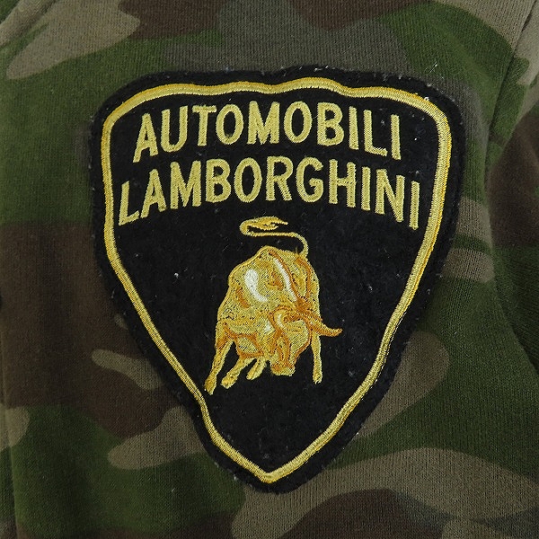 実際に弊社で買取させて頂いたハイドロゲン×ランボルギーニ カモフラジップアップパーカー/Sの画像 4枚目