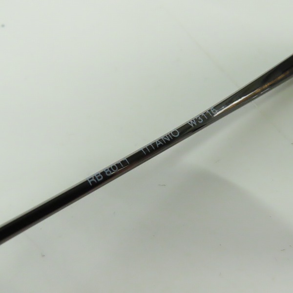 実際に弊社で買取させて頂いたRay-Ban/レイバン TITANIUM/タイタニウム オーバル サングラス RB8011 W3116の画像 7枚目