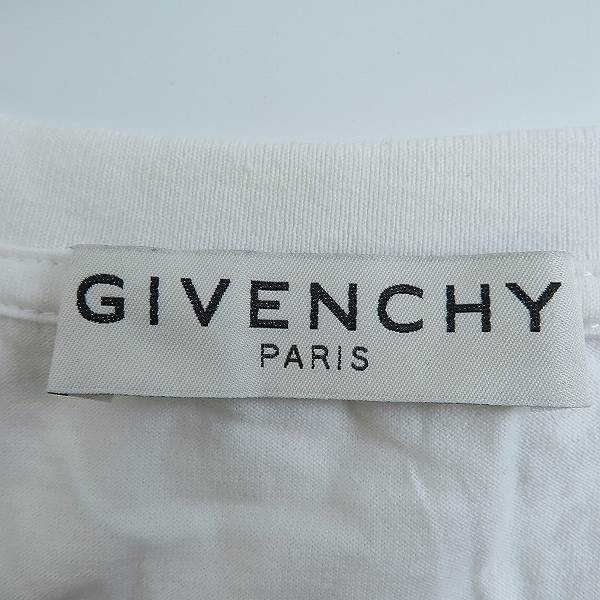 実際に弊社で買取させて頂いた【JPタグ】Givenchy/ジバンシィ Schematics Logo Tee/スケマティックスTシャツ BM710W3002/XLの画像 2枚目