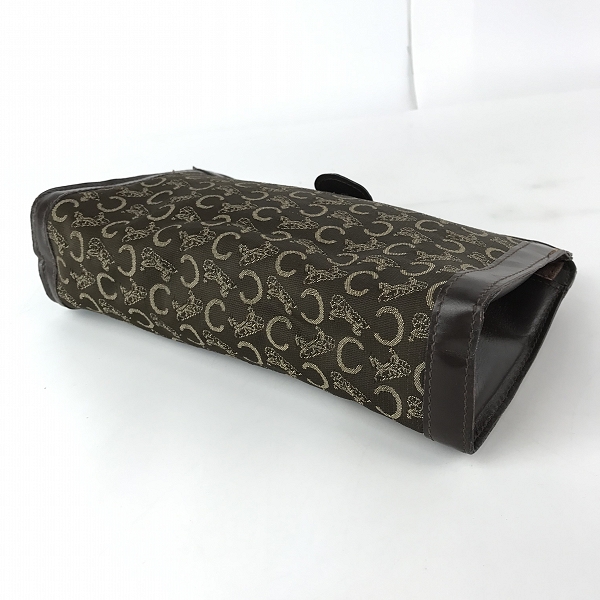 実際に弊社で買取させて頂いたCELINE/セリーヌ Cサルキー クラッチバッグ/セカンドバッグ/マジックテープ キャンバスの画像 2枚目