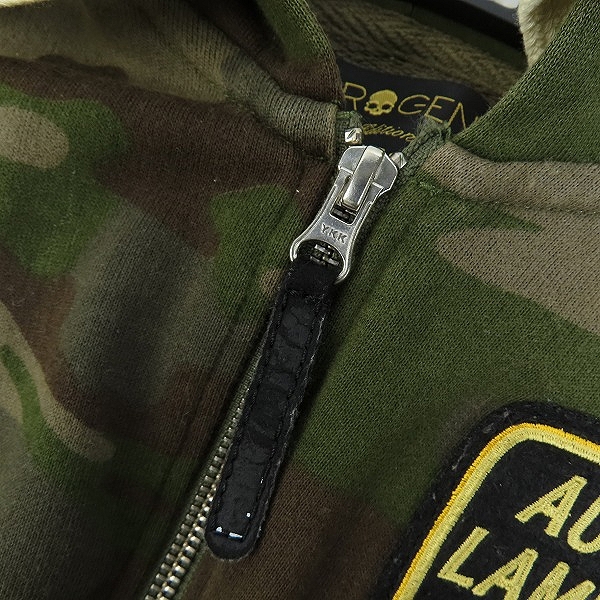 実際に弊社で買取させて頂いたハイドロゲン×ランボルギーニ カモフラジップアップパーカー/Sの画像 8枚目