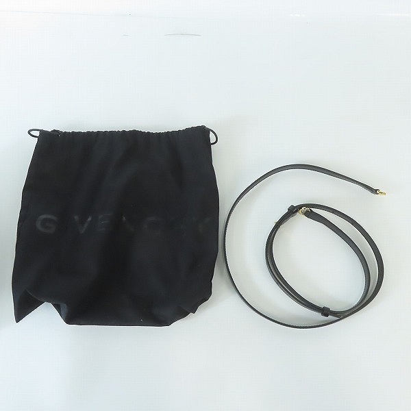 実際に弊社で買取させて頂いたGIVENCHY/ジバンシィ G-Tote ミニ 4G コーティングキャンバス 2way ショルダーバッグ/BB50N0B1GTの画像 8枚目