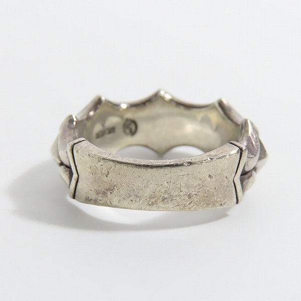 実際に弊社で買取させて頂いたBloody Mary/ブラッディマリー カラペスリング w/1サファイア 19号の画像 3枚目