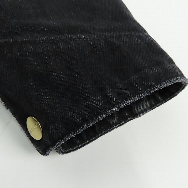 実際に弊社で買取させて頂いたCarhartt/カーハート WIP /ジップアップデニムジャケット/Lの画像 8枚目