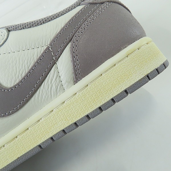 実際に弊社で買取させて頂いた【未使用】NIKE/ナイキ AIR JORDAN 1 RETRO LOW OG/エアジョーダン1 レトロ アトモスフィアグレー CZ0790-101 26.5の画像 6枚目