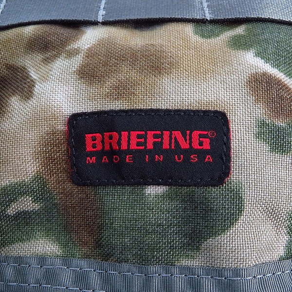実際に弊社で買取させて頂いたBRIEFING/ブリーフィング SIMPLE FLAP/シンプルフラップ 迷彩/カモフラの画像 3枚目
