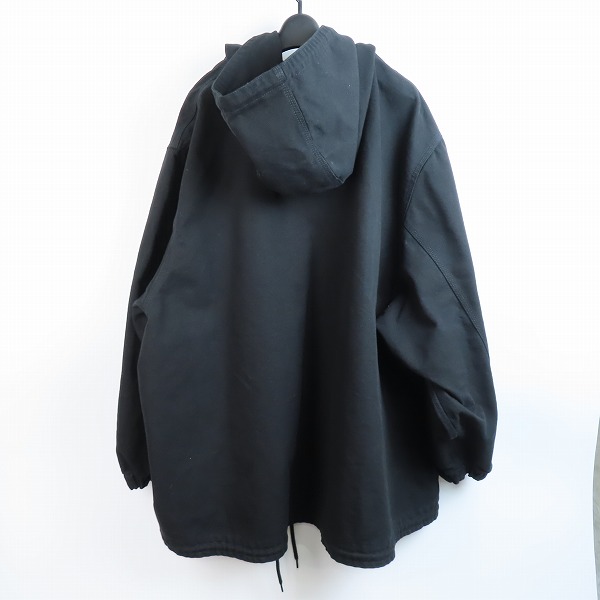 実際に弊社で買取させて頂いたToogood x Carhartt WIP/トゥーグッド×カーハート アクティブジャケット ブラック/Lの画像 1枚目