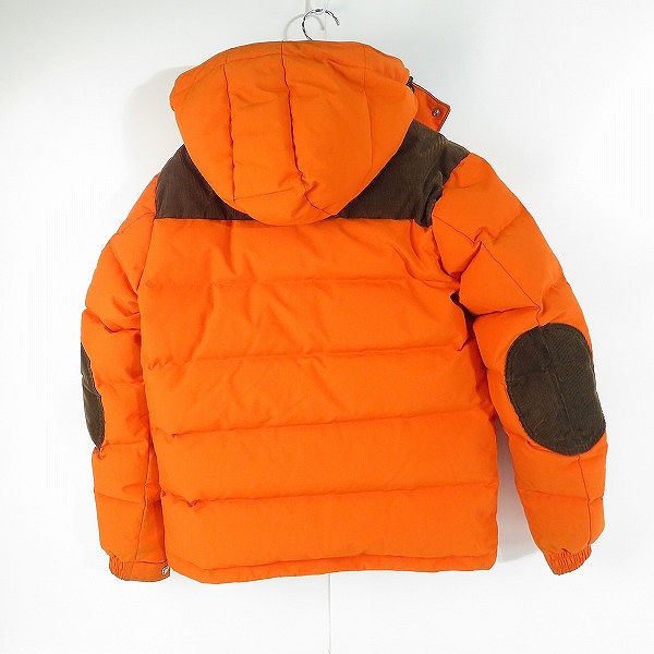 実際に弊社で買取させて頂いたノースフェイス×アイコムデギャルソンジュンヤワタナベマン AD2015 コーデュロイ切替 ダウンジャケット WP-J910/Mの画像 1枚目