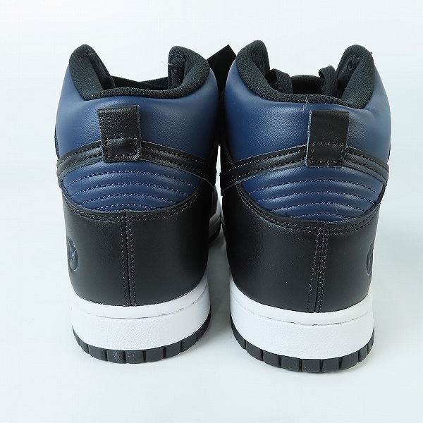 実際に弊社で買取させて頂いたNIKE×FRAGMENT DESIGN/ナイキ×フラグメントデザイン DUNK HI/ダンク ハイ ミッドナイトネイビー DJ0383-400/27.5の画像 1枚目